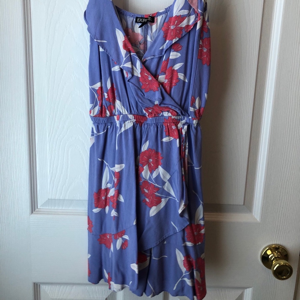 Floral spring /summer express mini dress